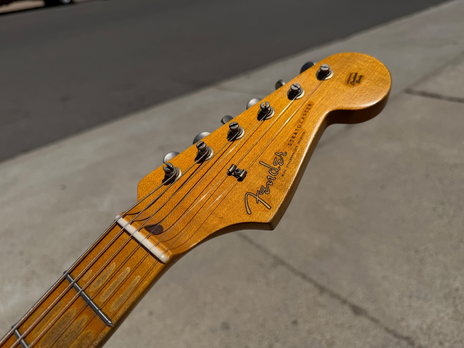 Fender Custom Shop Masterbuilt Todd Krause 56 Relic Stratocaster Fiesta Red