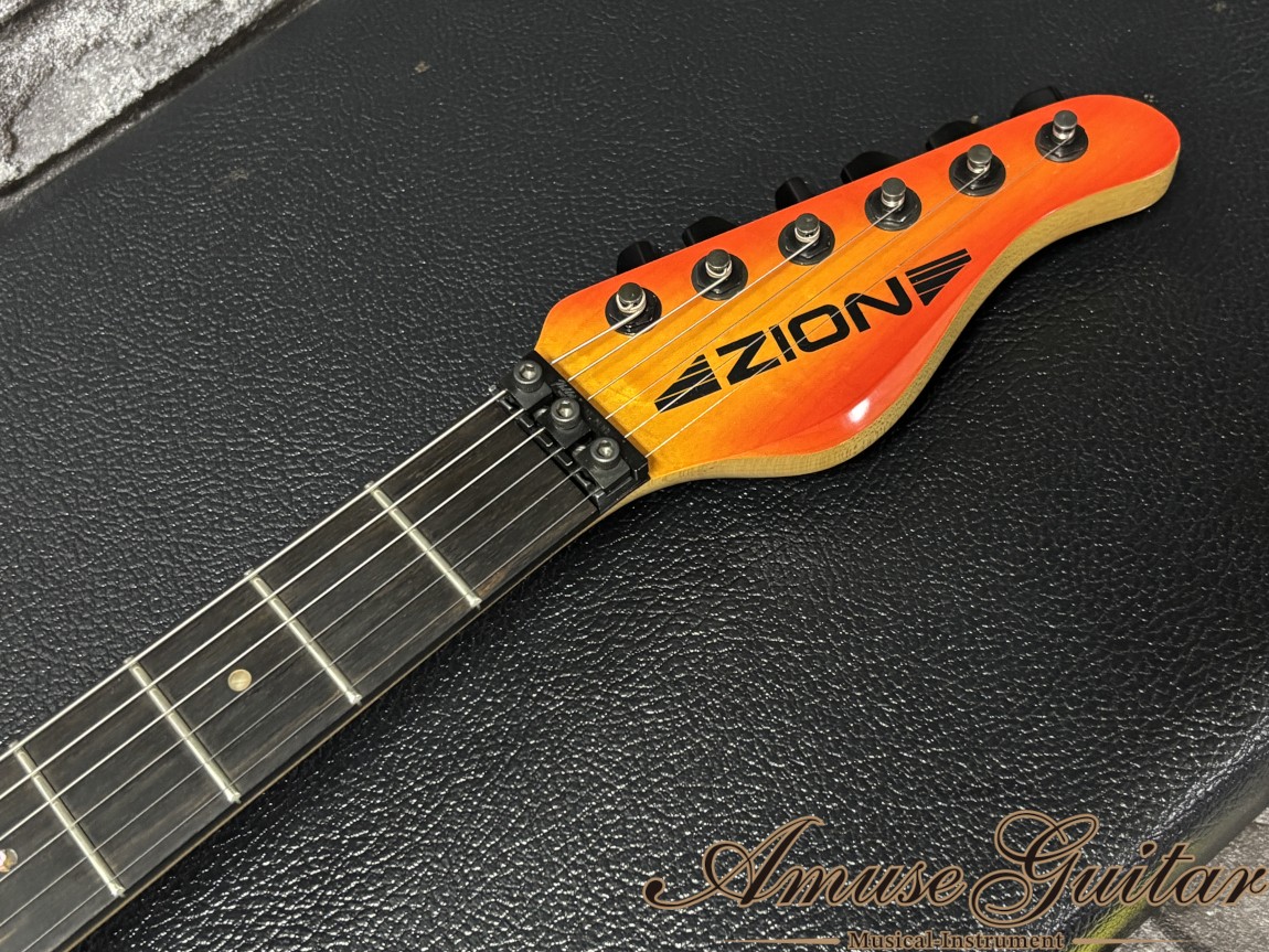 Zion The Classic Sunburst 1993 Electric Guitar Flame Maple Kahlers Trem Used