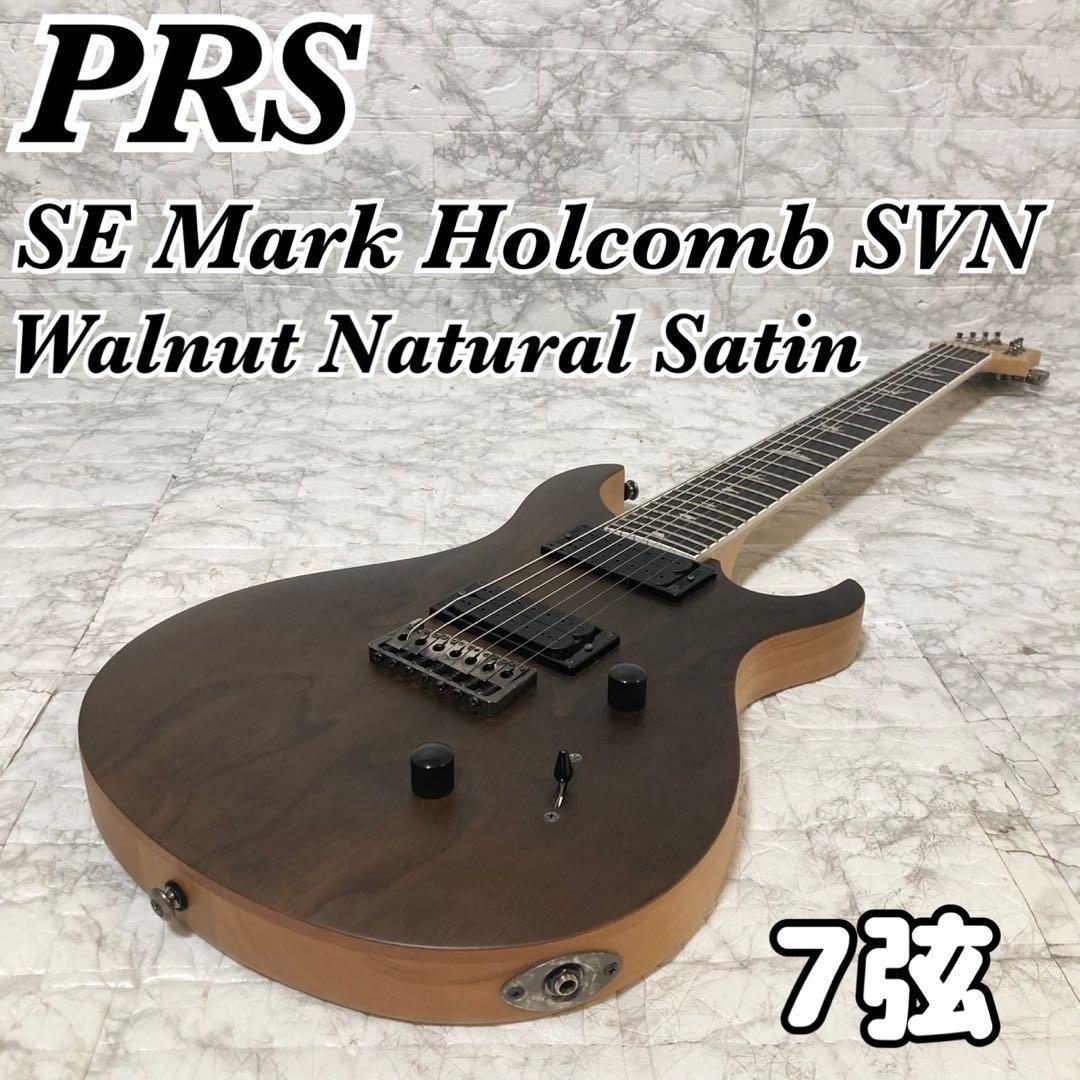 PRS Paul Reed Smith SE Mark Holcomb SVN Beveled Walnut Top Natural Satin