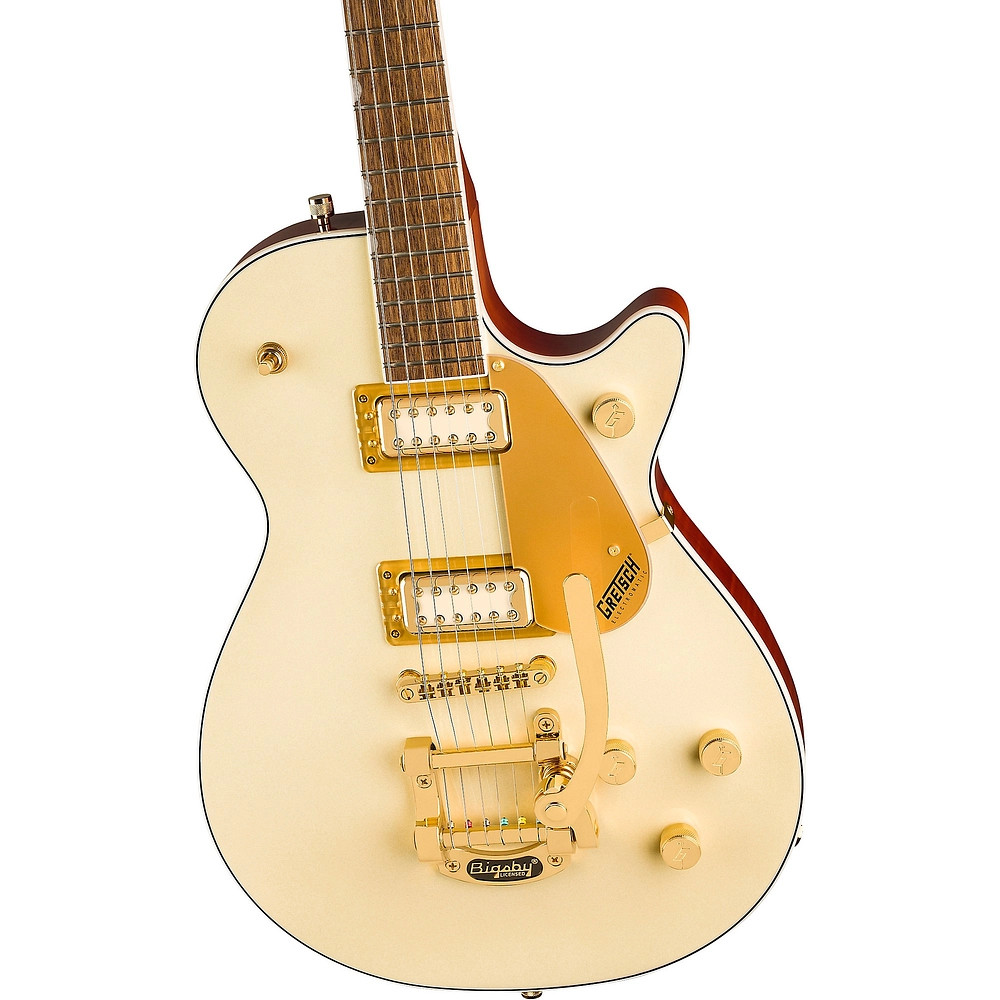 Gretsch Guitars Electromatic Pristine Jet SingleCut Electric Guitar White Gold