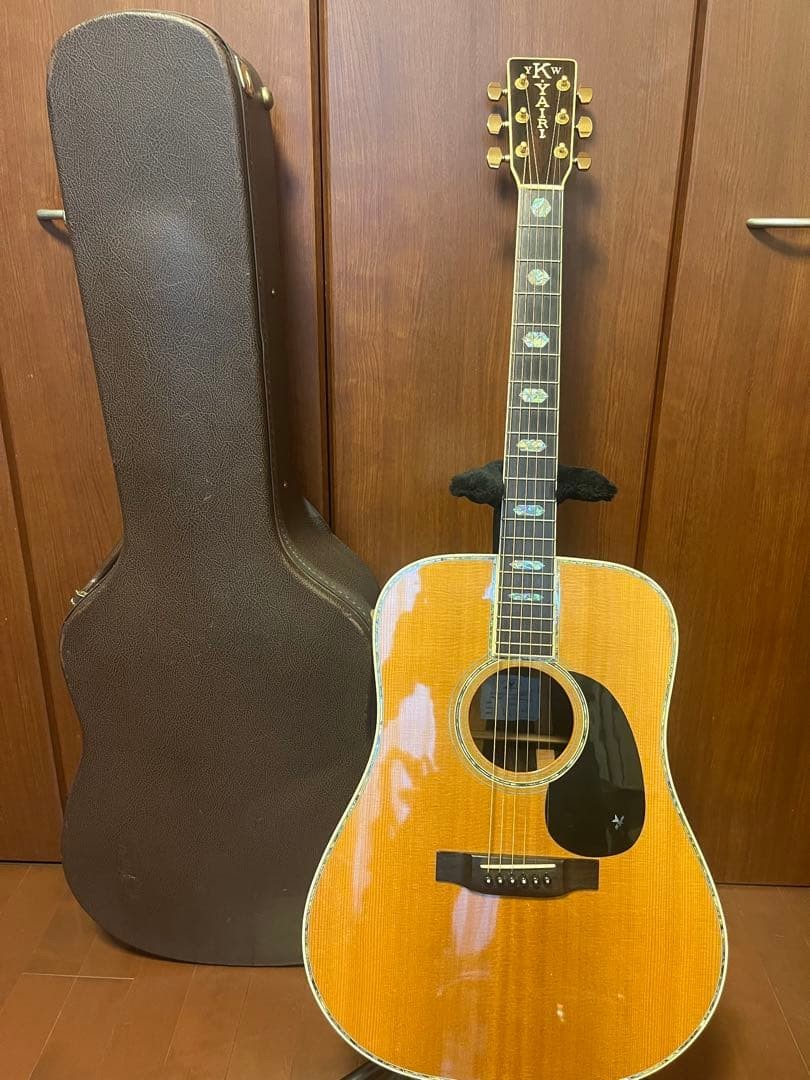 K.Yairi YW-1000 Jacaranda with Pickup and Original Hard Case