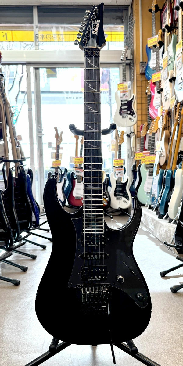 Used 2007 Ibanez RG2550E Black Prestage Electric guitar
