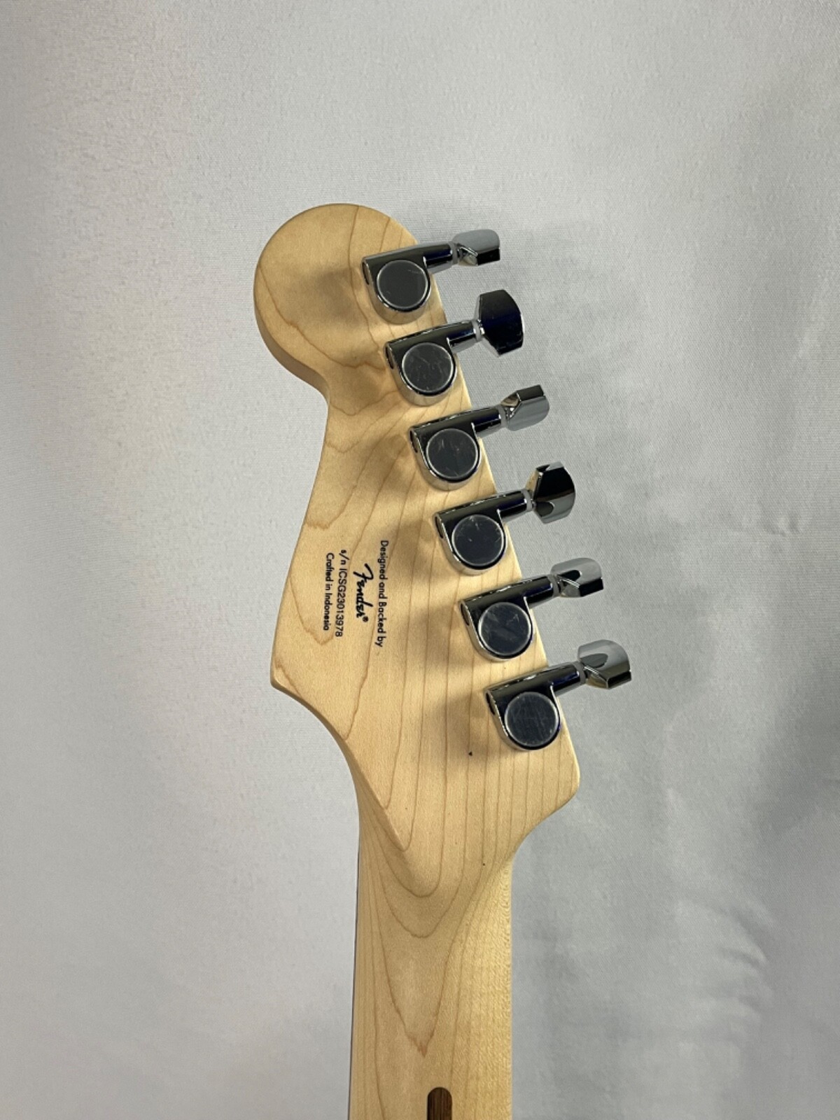 Sonic Blue Weezer Strat W/ Lightning Strap Replica “Black Ice Mod” & Pro Set-up