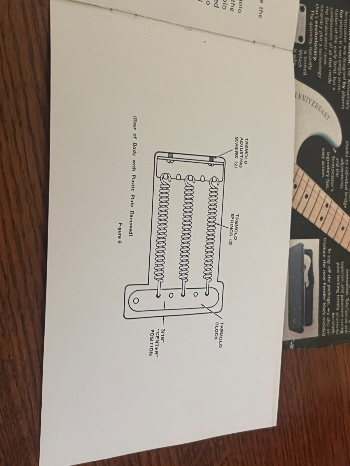 1979 Fender 25th Anniversary Stratocaster guitar owners manual case candy