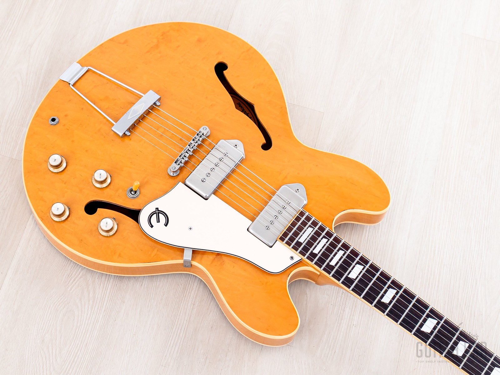 1990 Epiphone Casino Natural Near-Mint, Pre-Elitist Revolution, Japan Terada