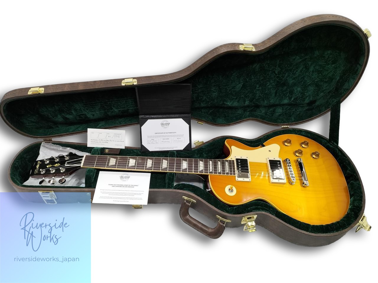The Heritage Electric Guitar Custom Core H-150 Model