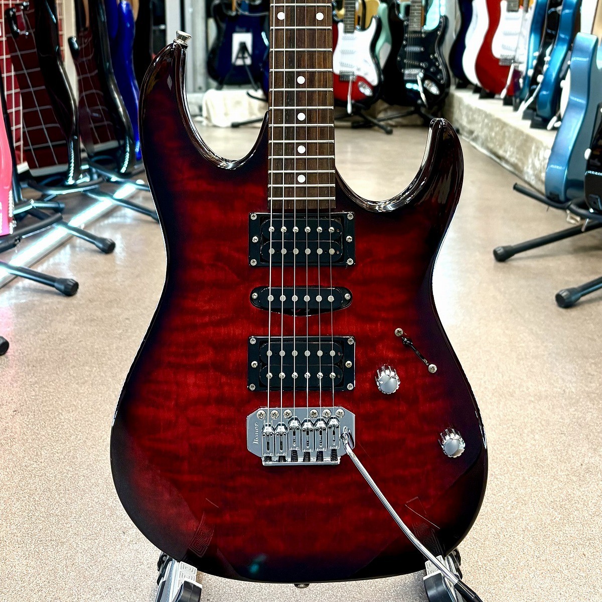 Ibanez GRX90 Used Maple+Basswood body TEG w/Soft case