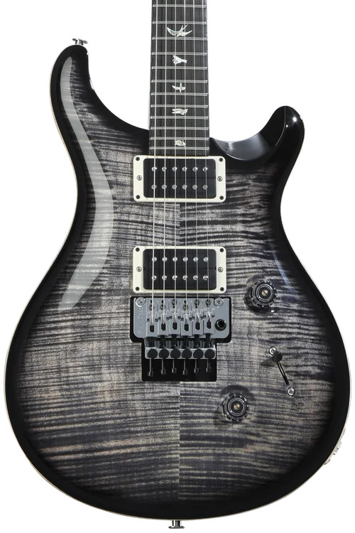 PRS Custom 24 “Floyd” 10-Top Electric Guitar – Charcoal Burst