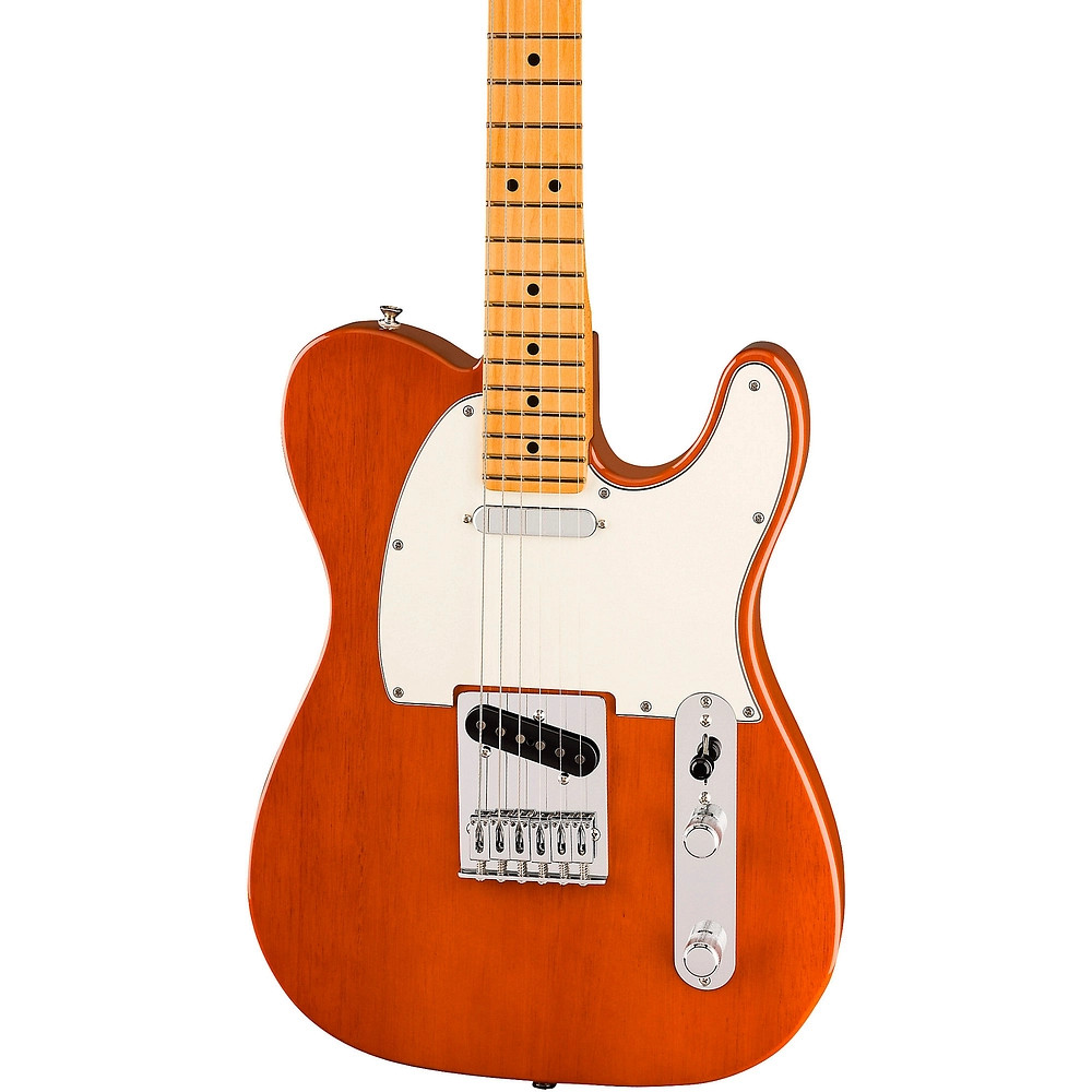 Fender Player II Telecaster Chambered Mahogany Body Maple FB Guitar Mocha