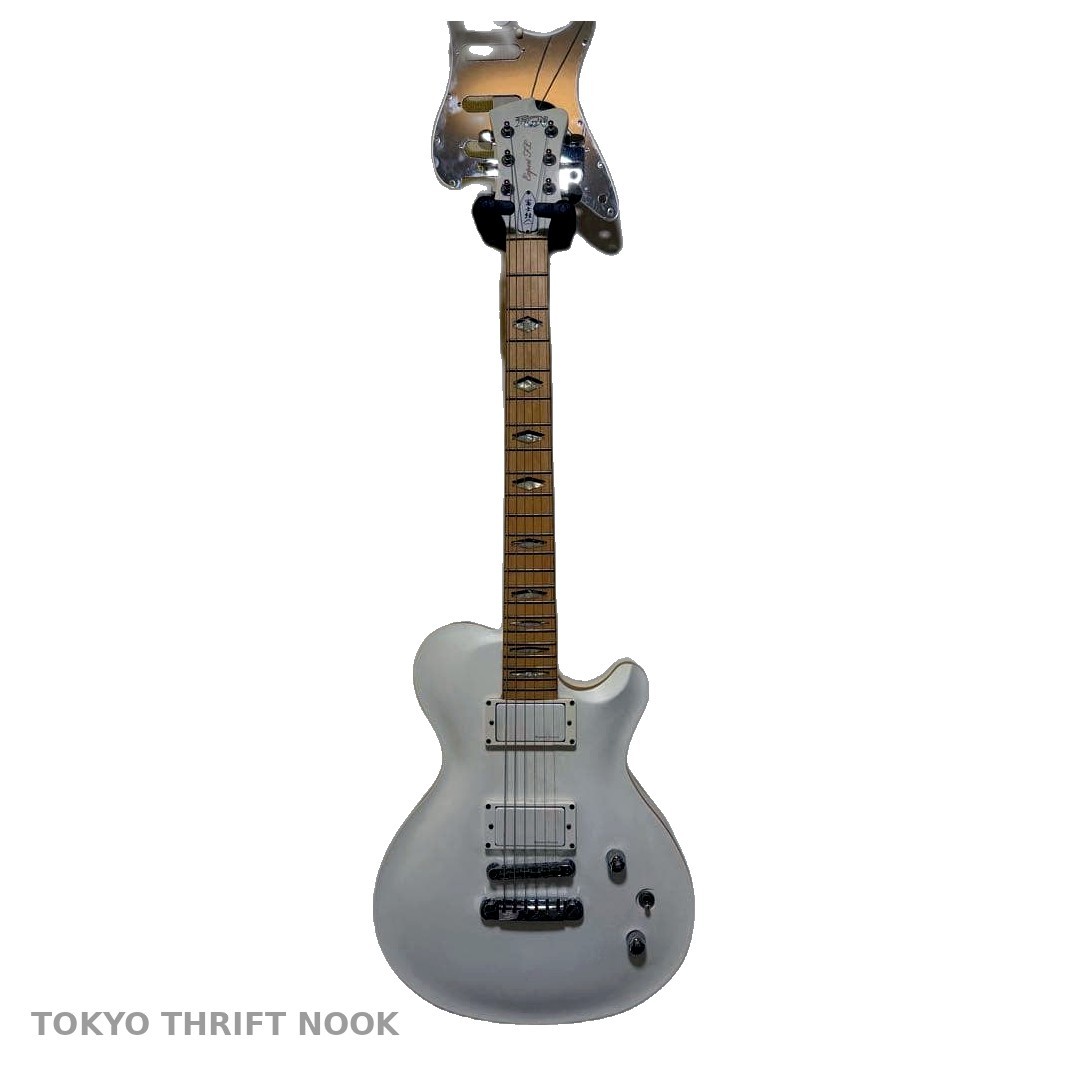 [MIJ] FGN Fujigen Expert FL Electric Guitar White Circle Fretting Japan w/ Case