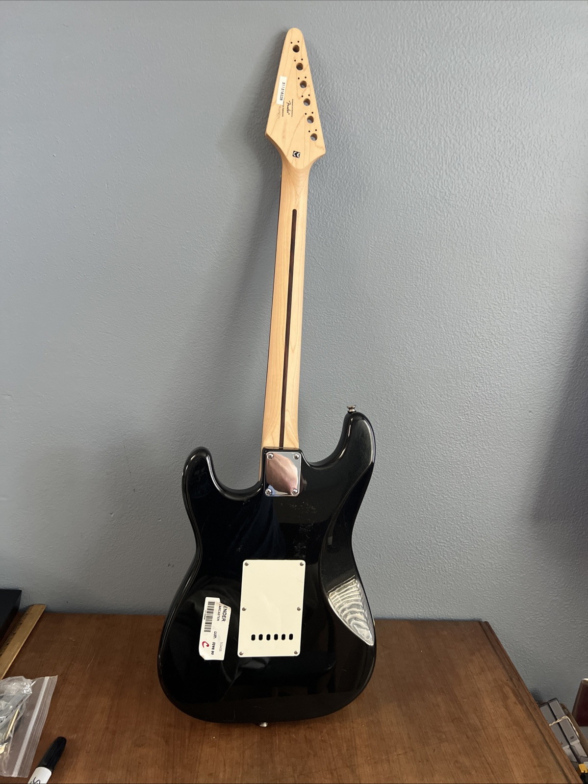 Fender Starcaster Electric Guitar Black Ebony