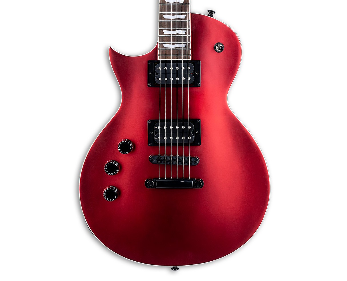 ESP LTD EC-256 Left Handed Electric Guitar – Candy Apple Red Satin – B-Stock