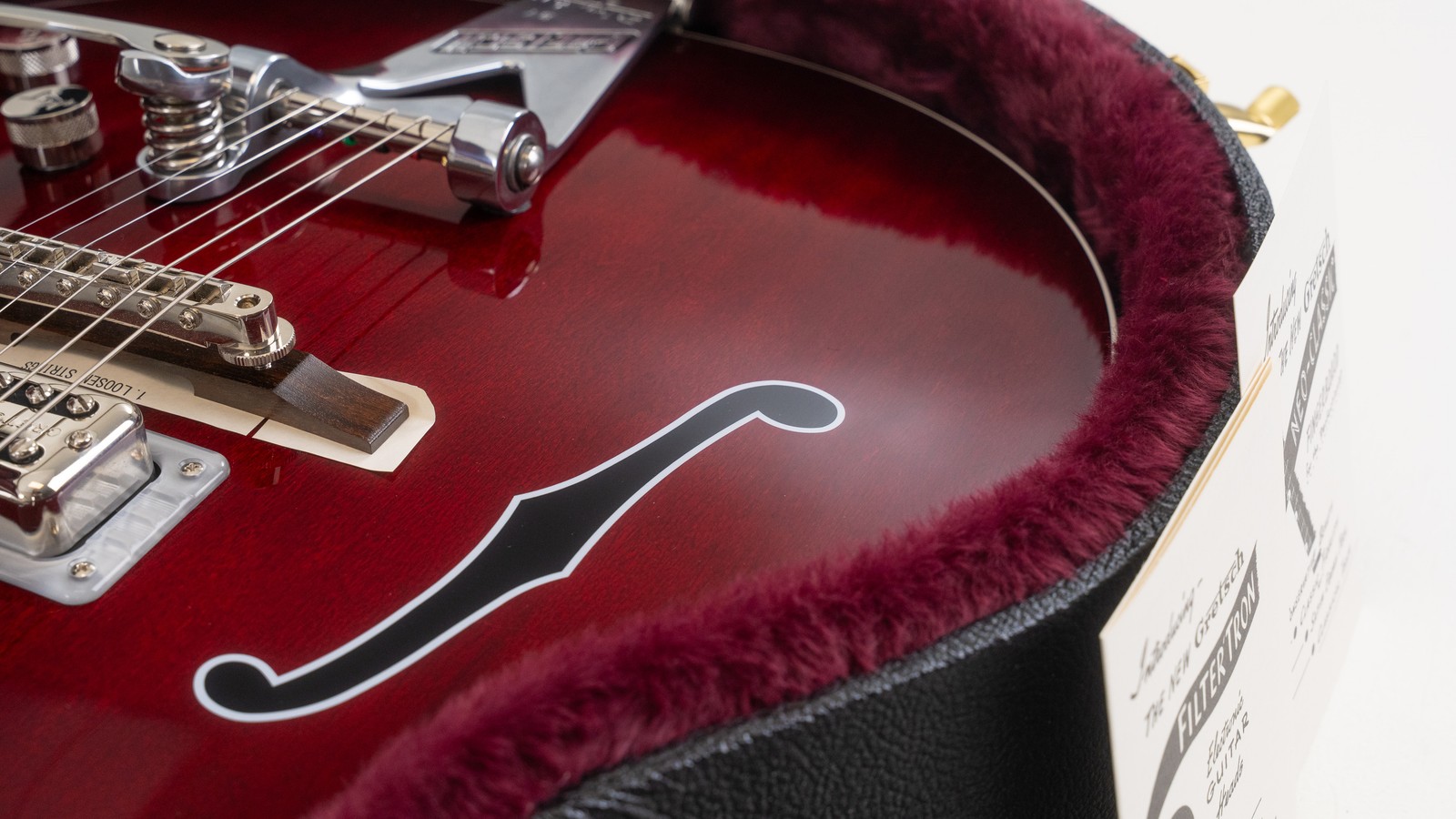 Gretsch G6119T-ET Players Edition Tennessee Rose Electrotone Hollowbody Guitar