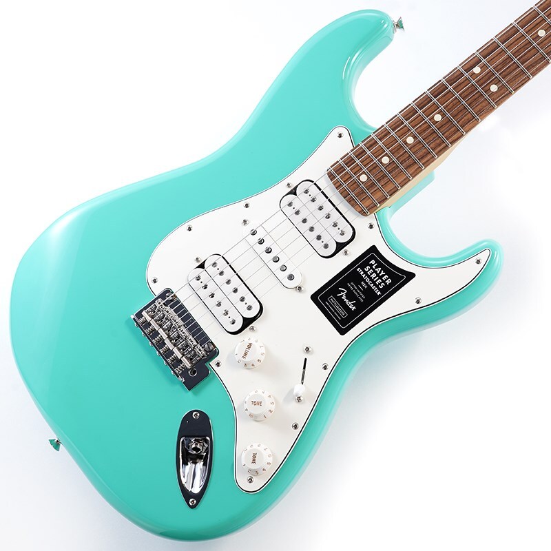 New Fender MEX Player Stratocaster HSH (Sea Form Green/Pau Ferro) 758903 Guitar