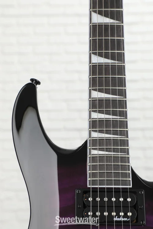 Jackson JS Series Dinky Arch Top JS32Q DKA HT Electric Guitar – Transparent