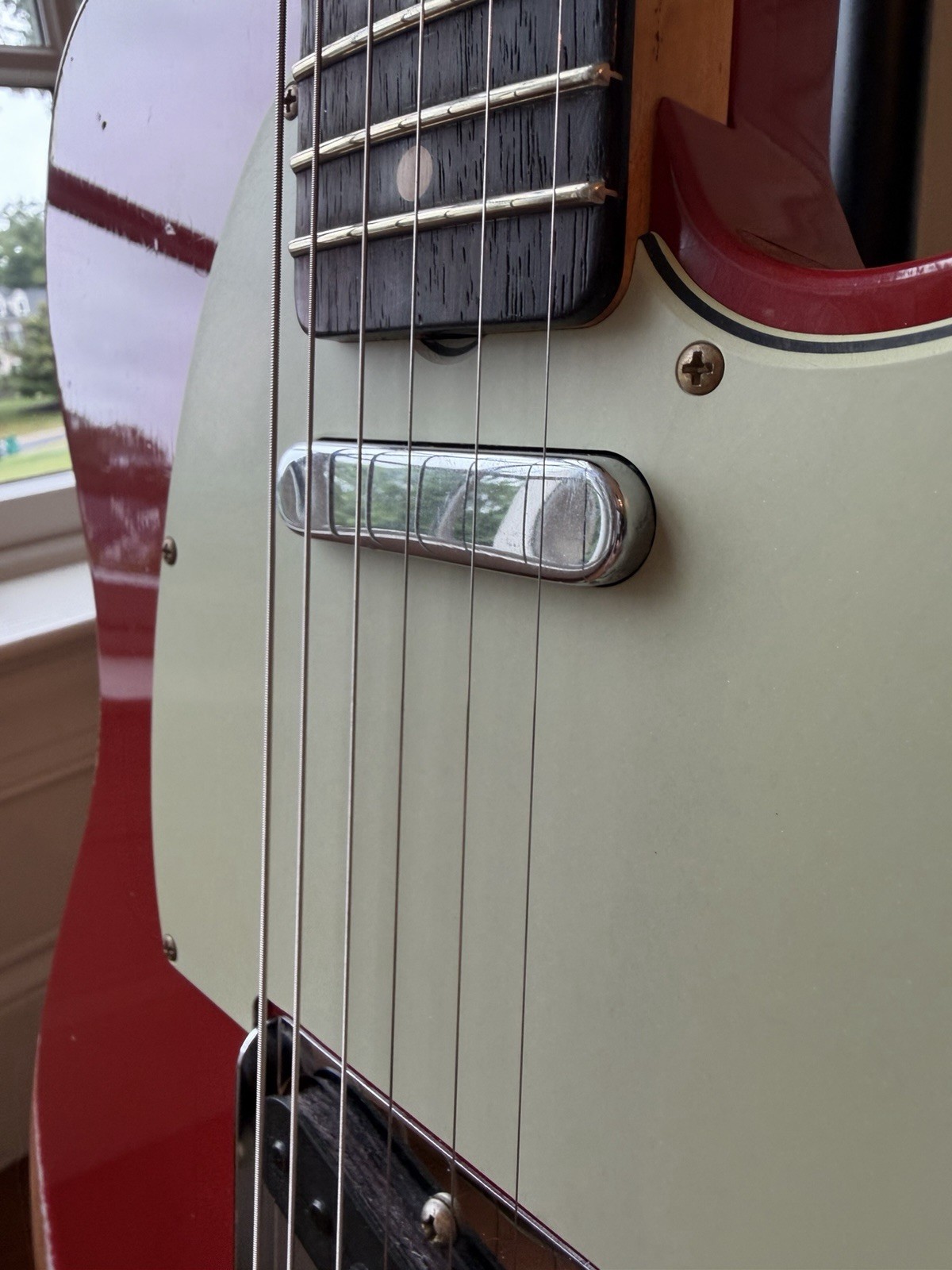 2025 Fender Custom Shop ‘63 Telecaster LR25 Relic – Dakota Red