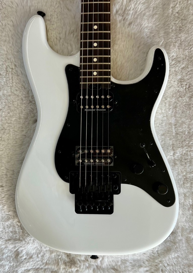 Charvel Pro-Mod So-Cal SC1 Style 1 HH FR RW, Rosewood Fingerboard, Snow White