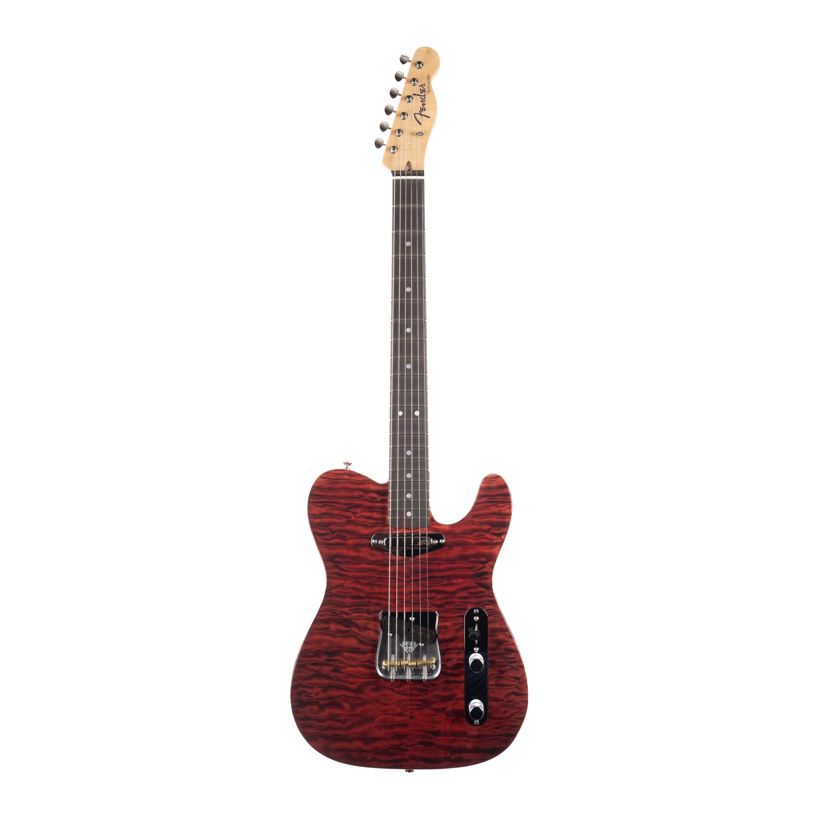 Fender Custom Shop Telecaster NOS Quilt Top Masterbuilt David Brown – Ruby Red