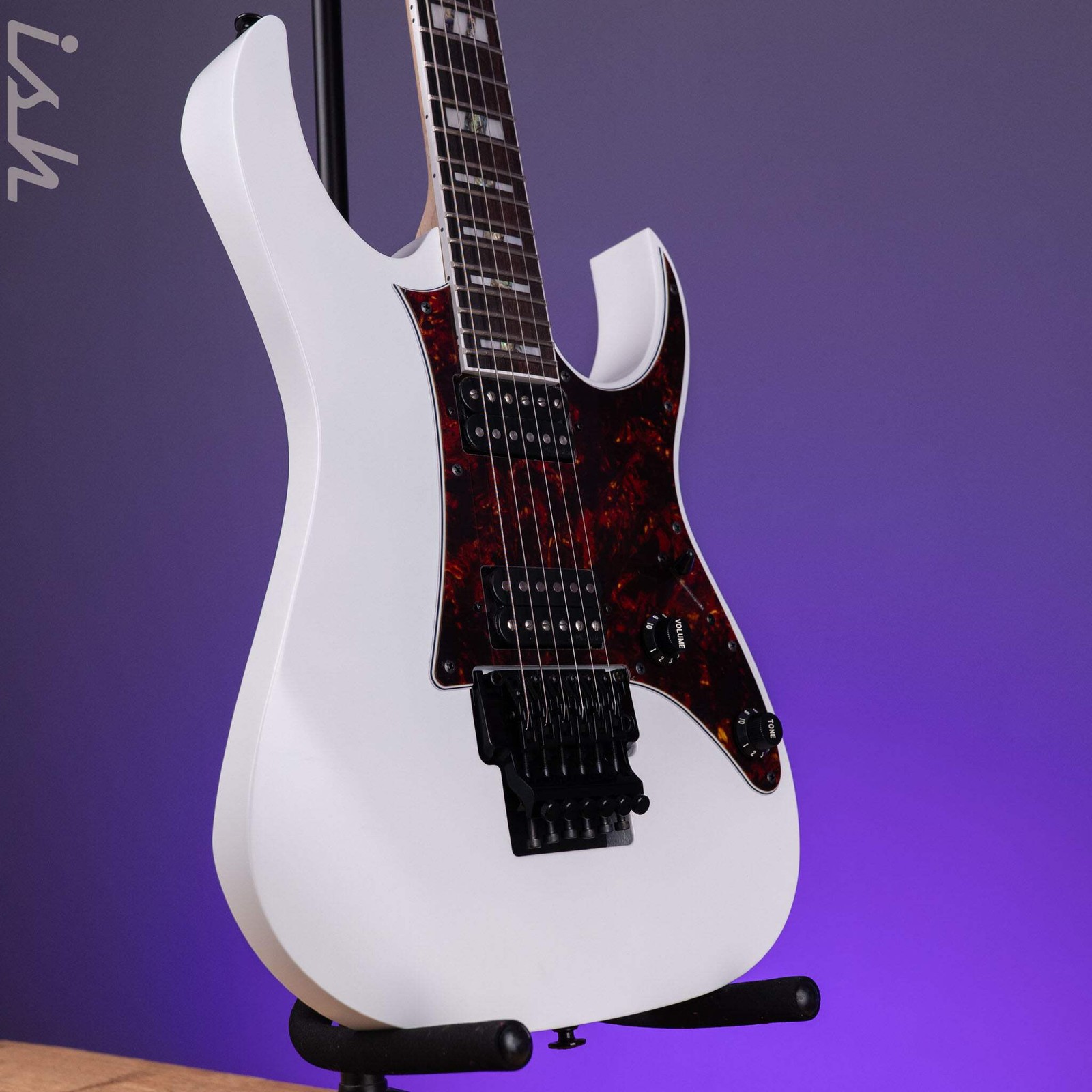 Ibanez Prestige RG653DX White Flat Electric Guitar