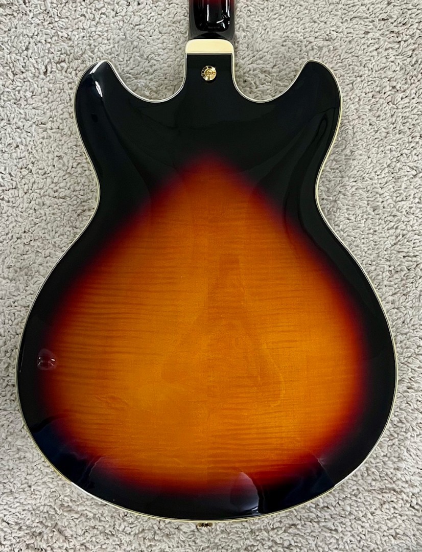 Ibanez AS Artstar AS113 Hollow-Body Electric Guitar, Brown Sunburst 8lbs 5.34oz