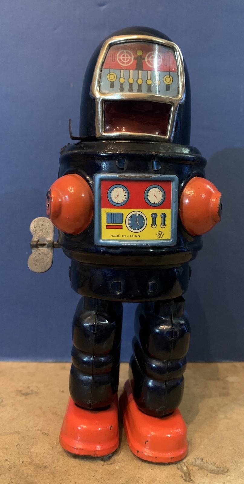YONEZAWA ROBY THE ROBOT TIN TOY JAPAN 1960s VINTAGE ORIGINAL space toys robby