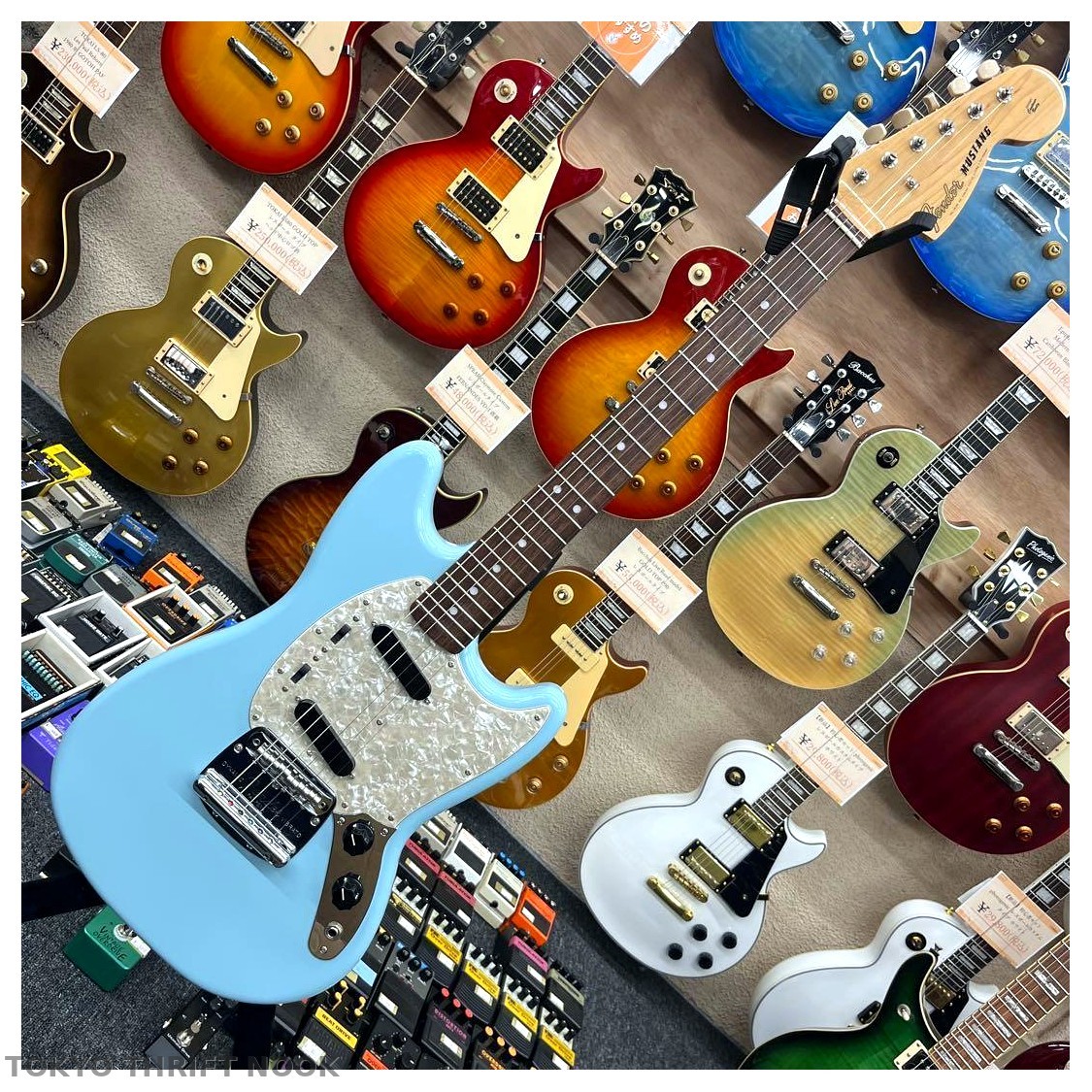 [Excellent] Fender Made in Japan Traditional 60s Mustang Electric Guitar Blue