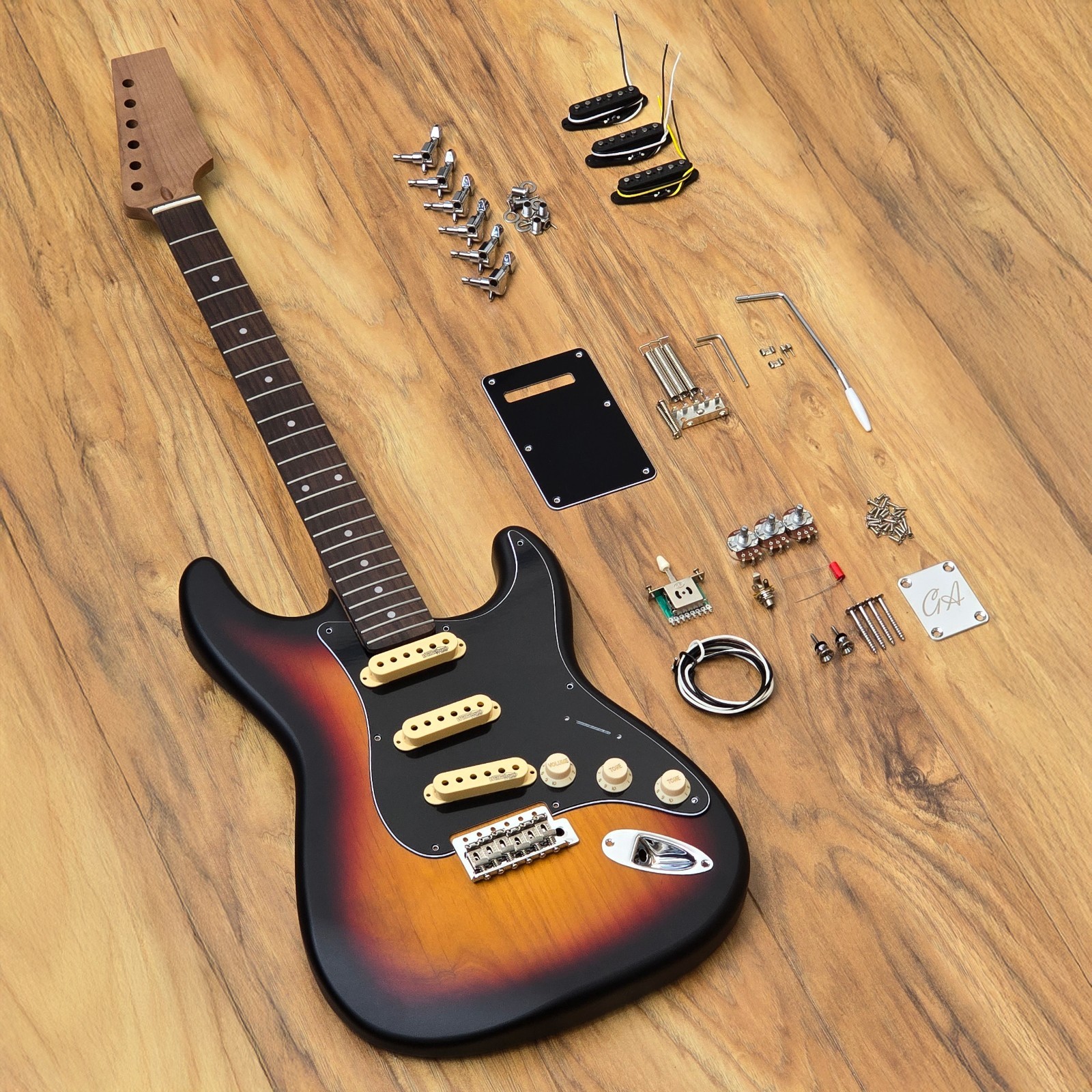 Premium Strat DIY Guitar Kit | Complete Build Package | Guitar Anatomy