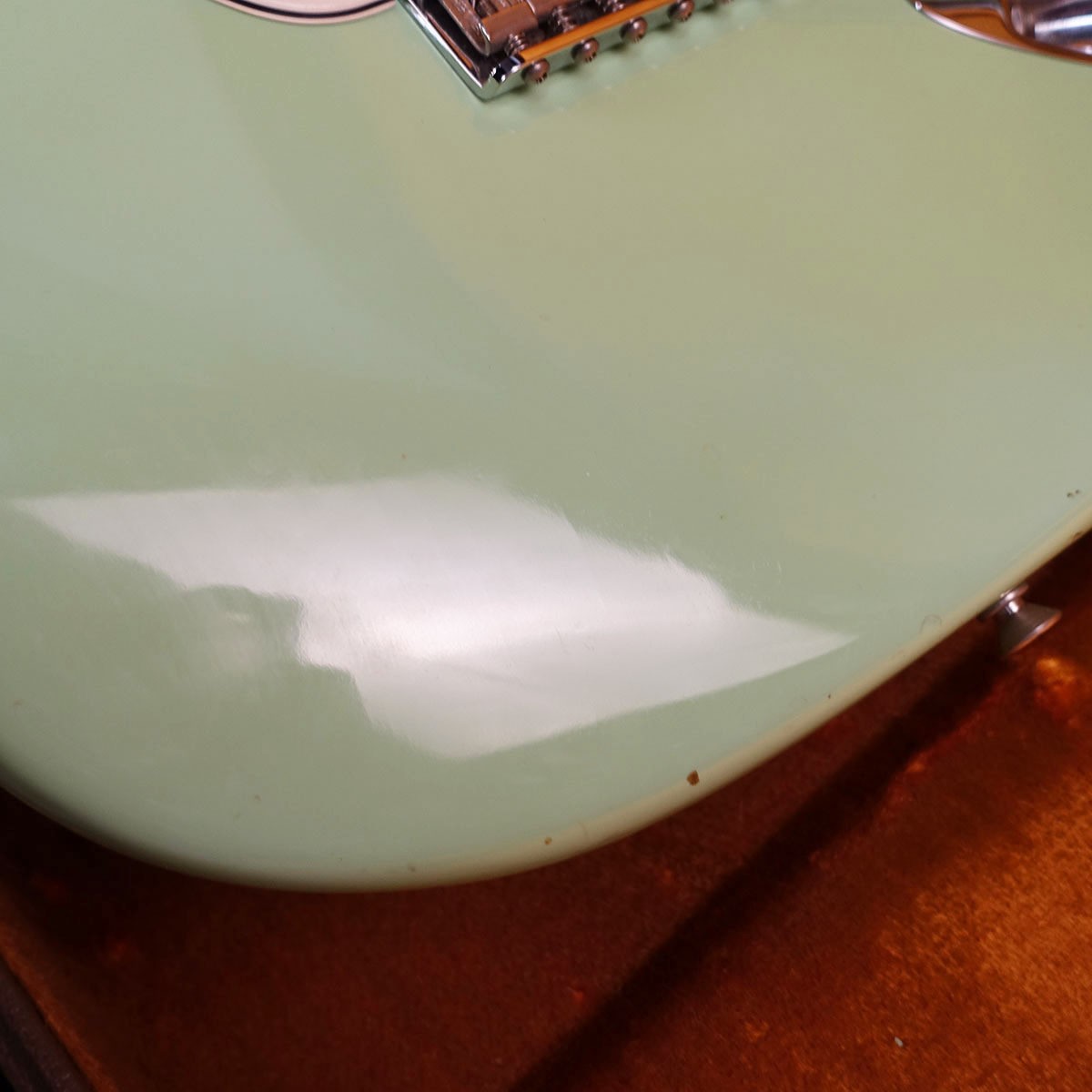 Fender American Vintage 62 Stratocaster Thin Lacquer Surf Green Used [AUTH]