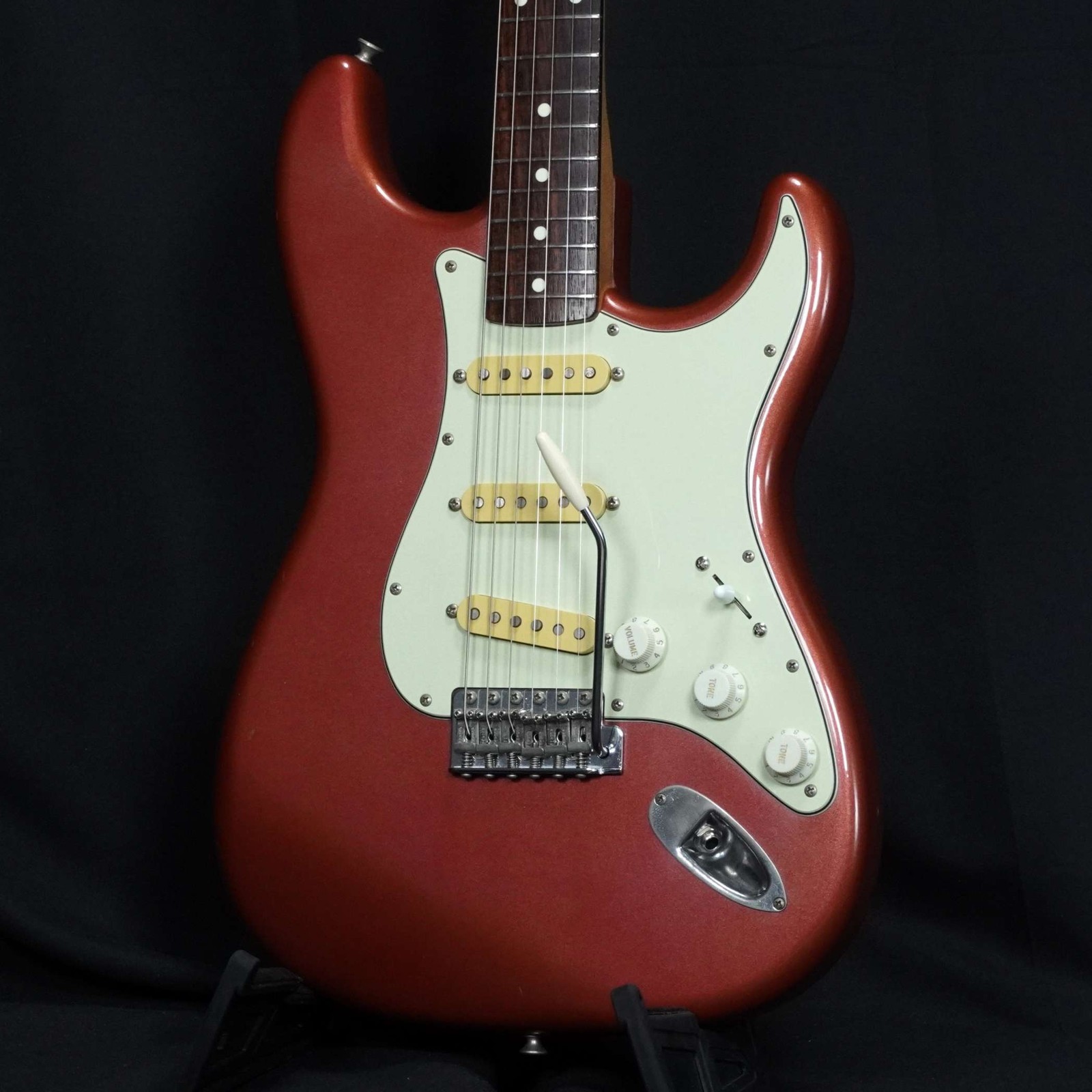 Fender Japan -2015 / St62 Custom Order Burgundy Mist Metallic Matching Head