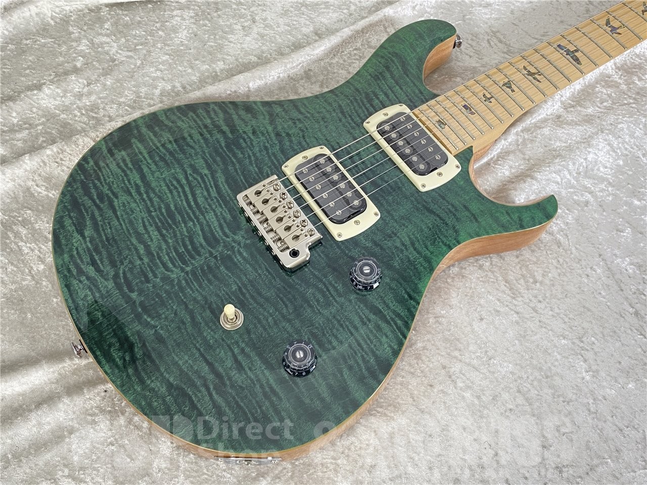 Paul Reed Smith Prs Se Ce 24 Maple Finger Board Teal Black *Wy523