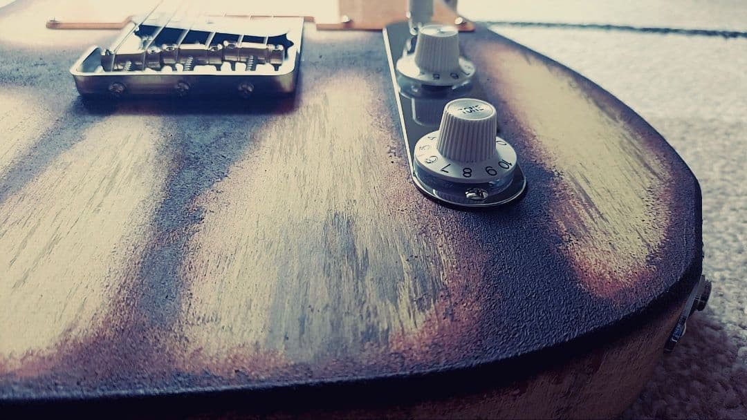 38Guitars Telecaster TL RustHoney Relic Rust Processing