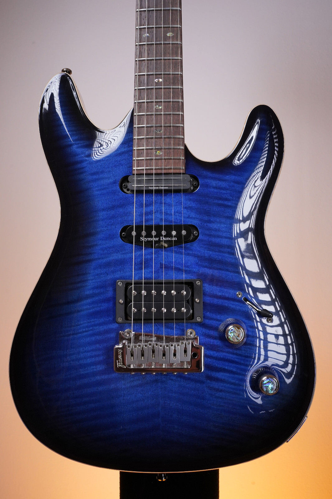 Framus Custom Shop Diablo Supreme X Order Masterbuilt HSH Blue Blackburst PRS