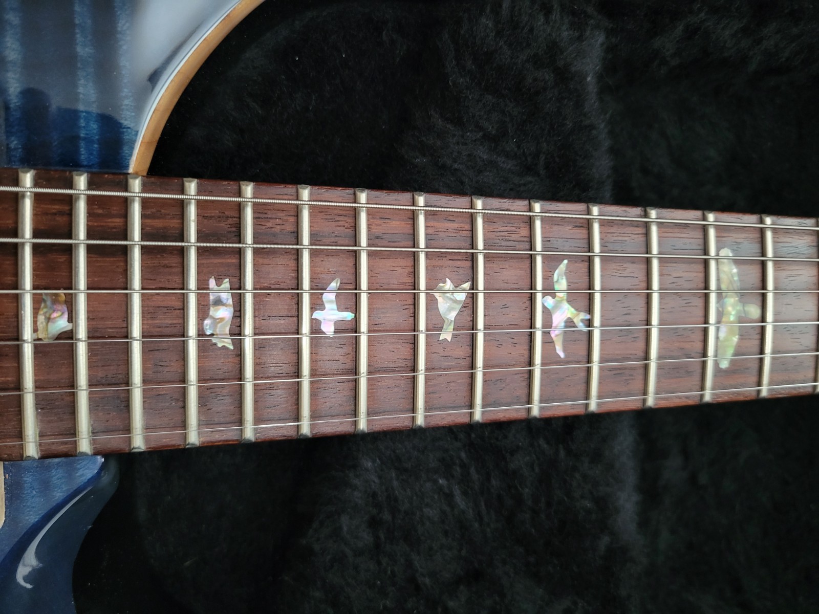 2006 PRS Custom 24 10-Top – Faded Whale Blue – One Piece Top