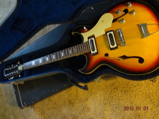 greco guitar 12 string vintage electric