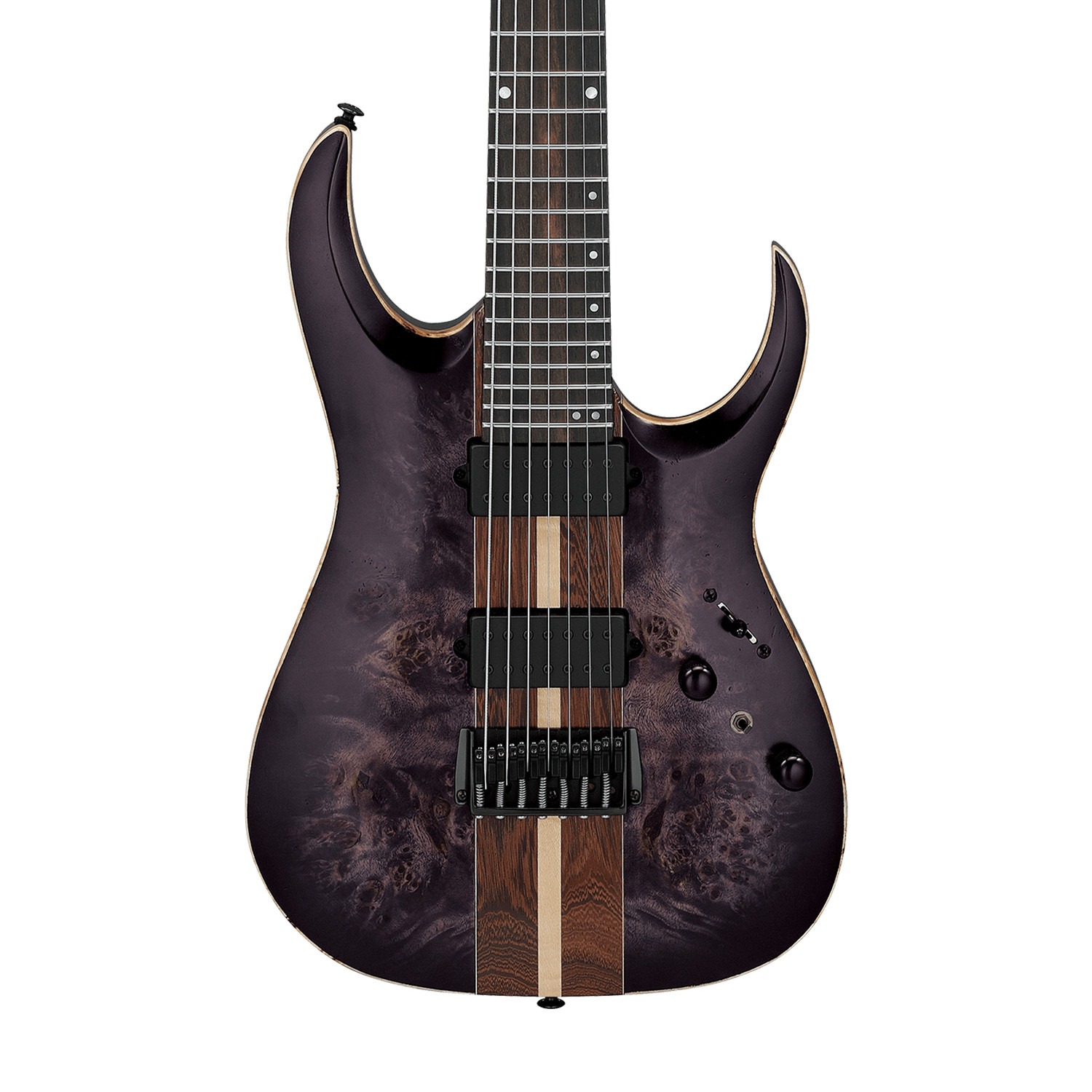 Used Ibanez RGA217P1PB Premium 7 String – Deep Twilight Burst Low Gloss