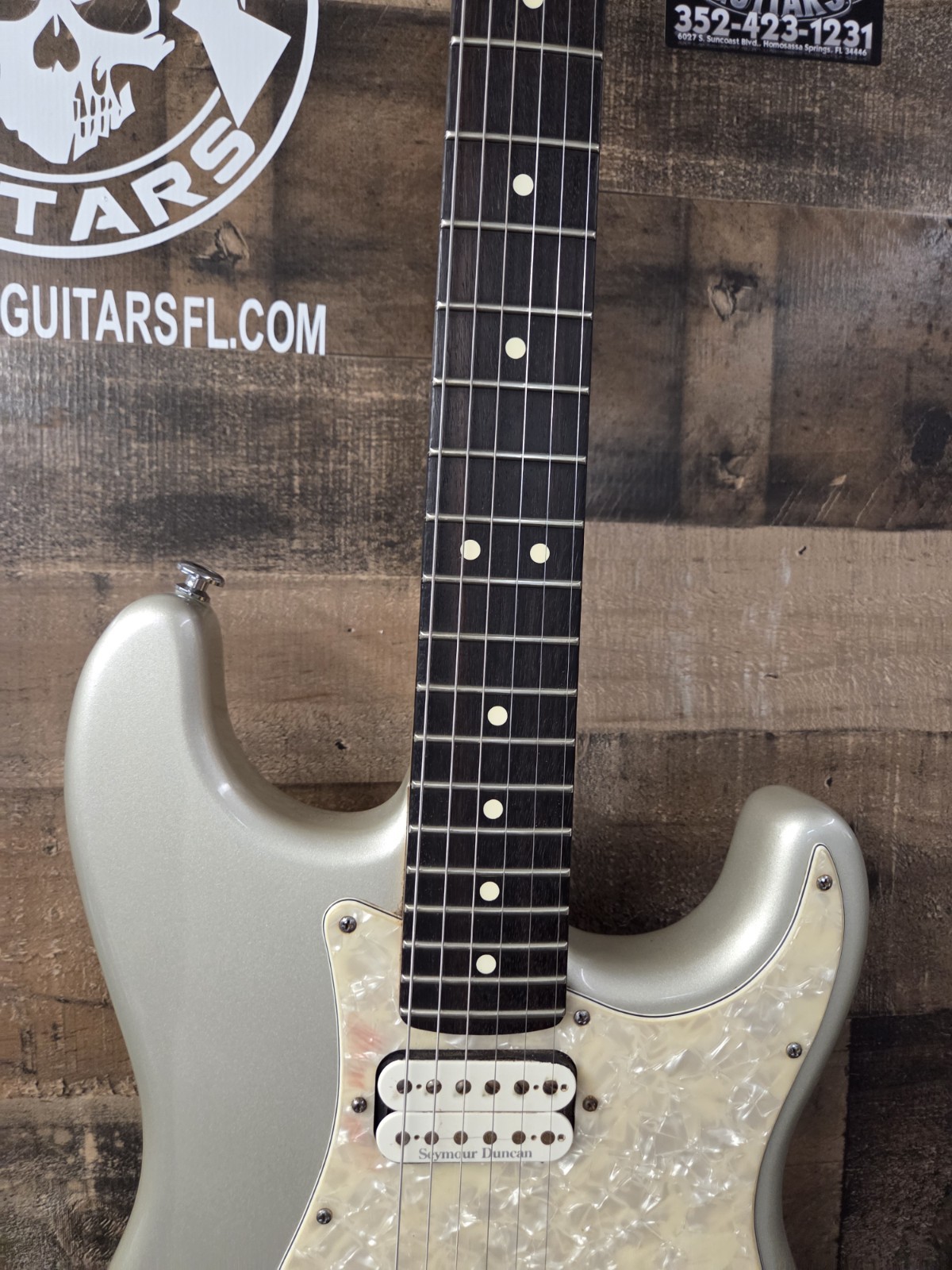 2002 Fender American Double Fat Stratocaster HH Shoreline Gold W/Ohsc