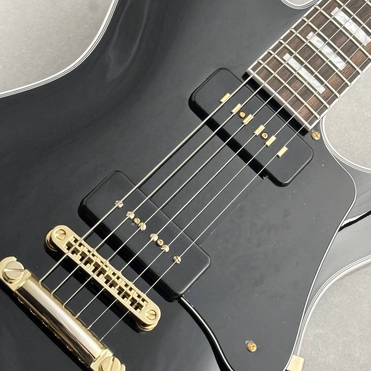 Bacchus Global Series BARON-CTM Alnico Black #GI20549 3.81kg P-90 type Guitar