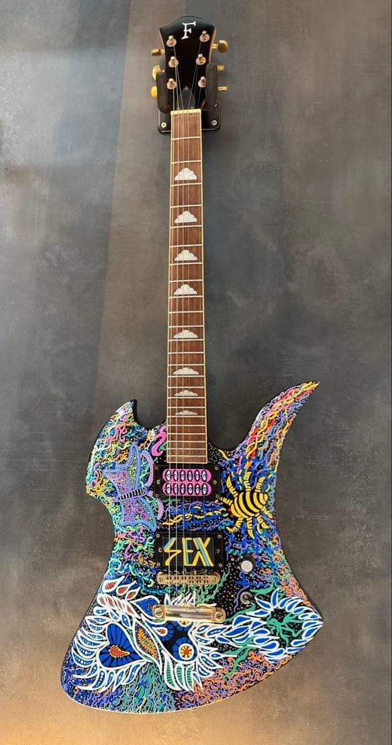K.Garage Mockingbird Bass Hide X Japan Silent Jealousy Custom Repaint Used