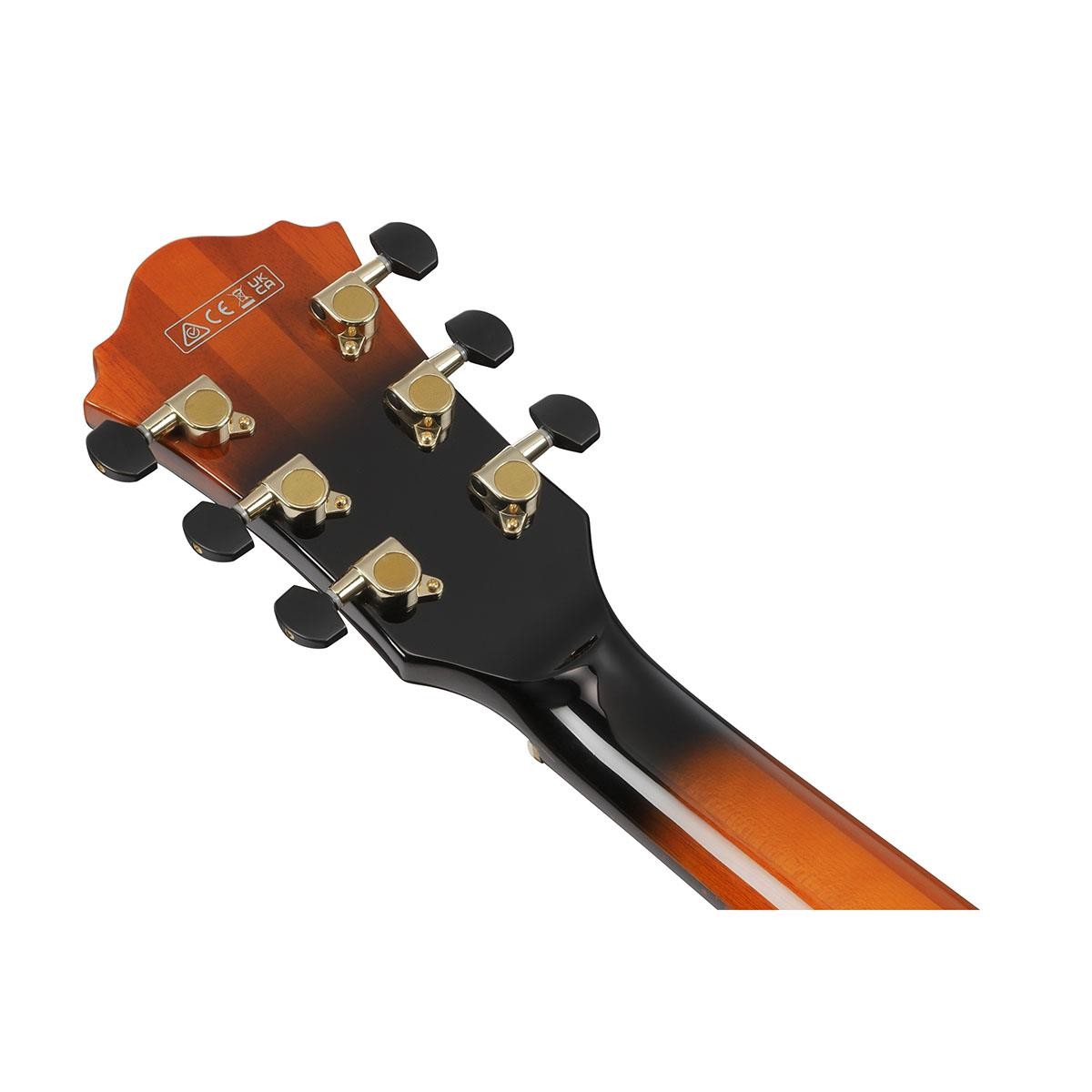 Ibanez Artstar Series ASH300 Hollow Electric Guitar, Tobacco Brown