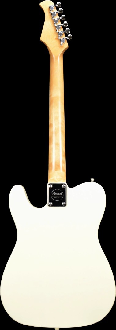 Amati Model #100TCBC T Style Electric Guitar in a Butter Cream Finish w/bag +++