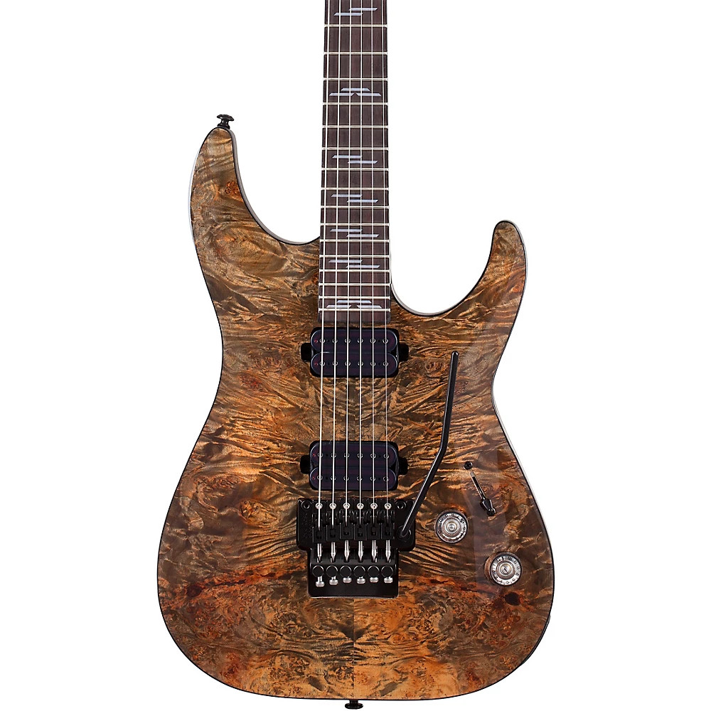 Schecter Guitar Research Omen Elite6 FR Electric Guitar Charcoal