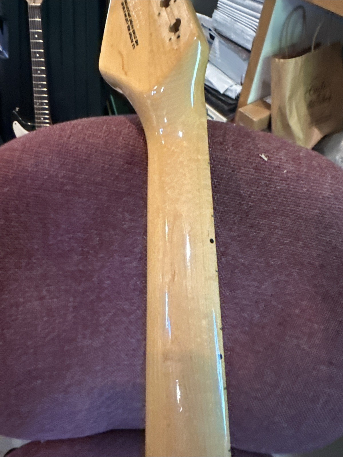 Original Vintage Peavey USA T-15 Electric Guitar Neck.