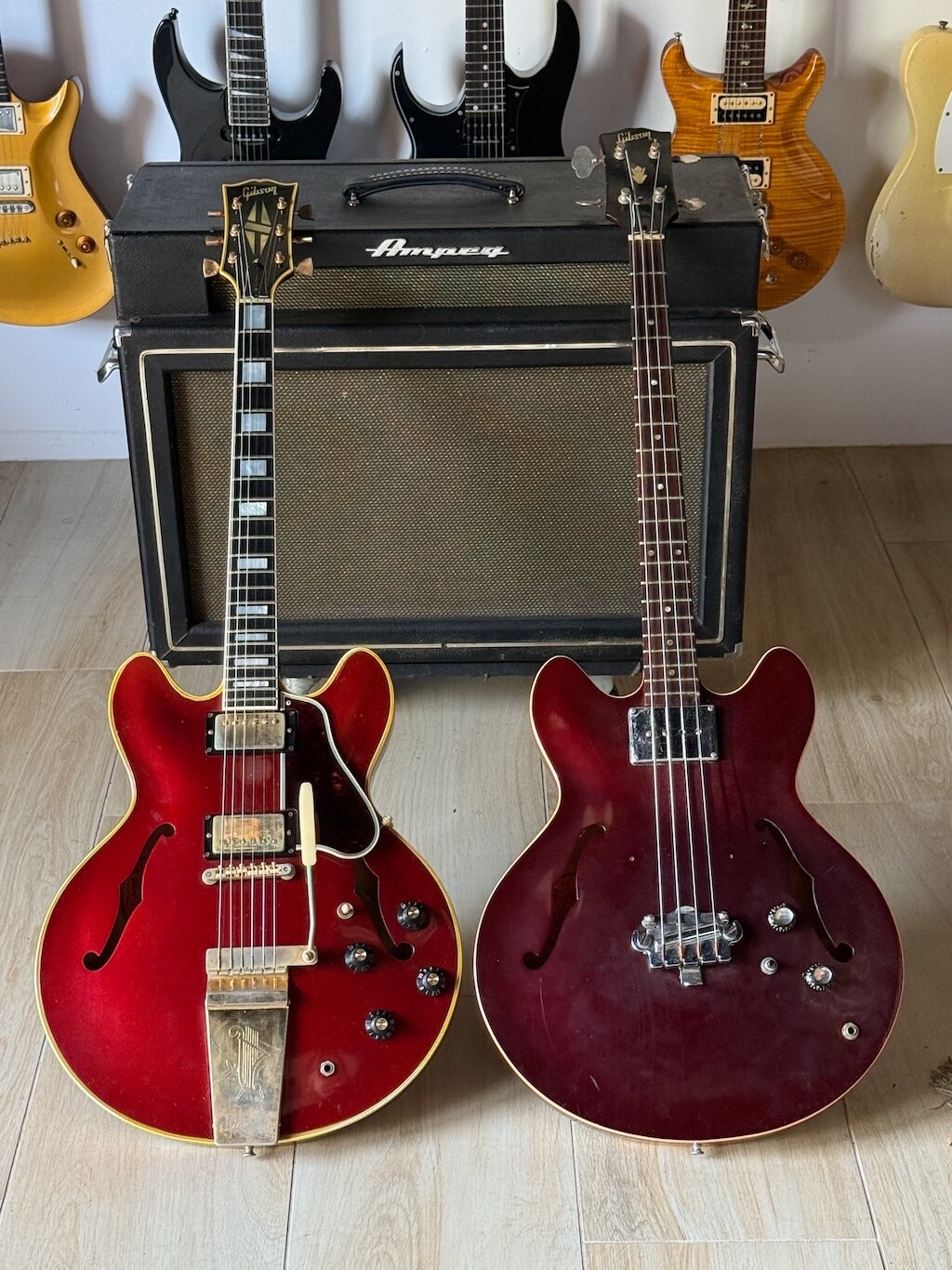 1967 Gibson ES-355TDC “Sparkling Burgundy” & “Mono” a rare 1 of a kind & Minty !