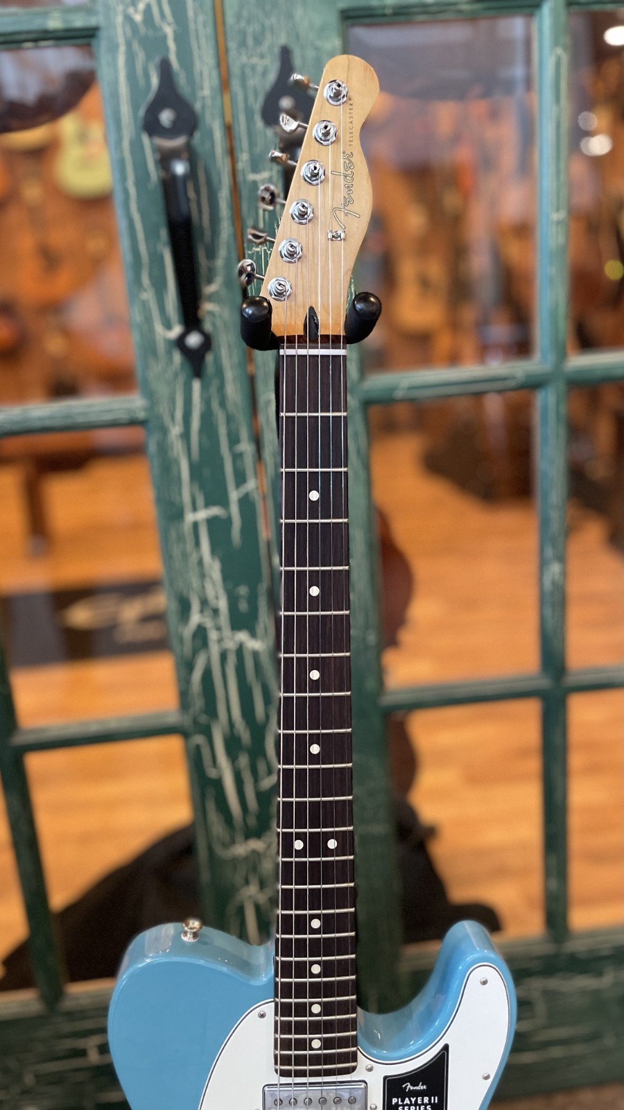 Fender Player II Telecaster Electric Guitar HH Aquatone Blue NEW! FREE SHIPPING