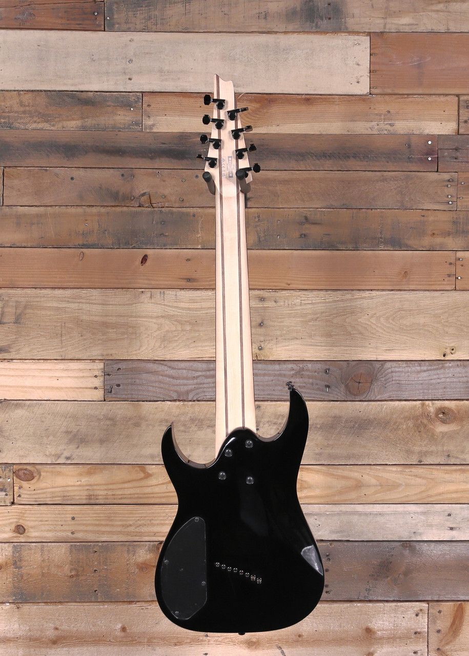 Ibanez RGMS8 Multi-Scale 8-String Electric Guitar Black