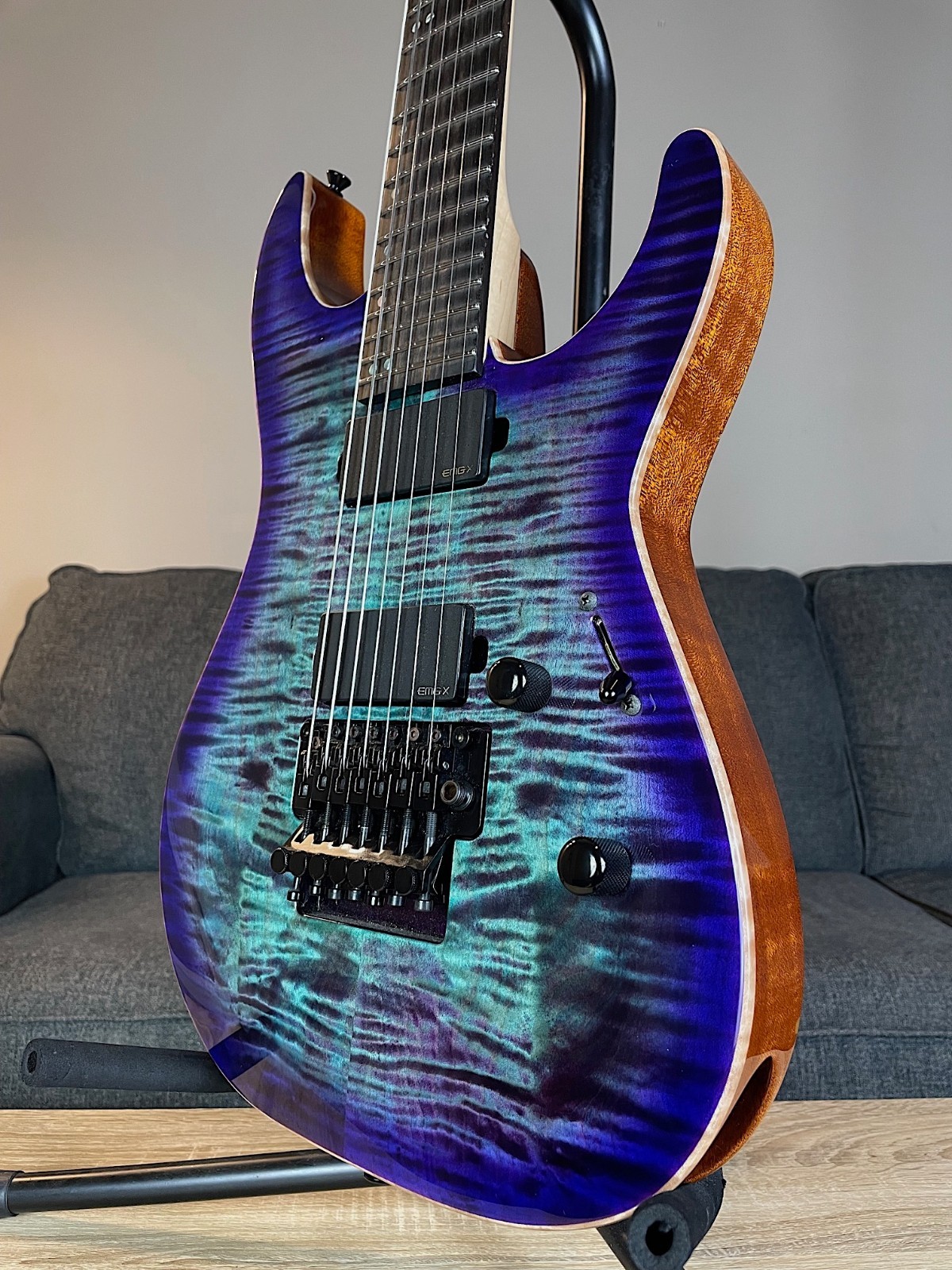 2023 ESP USA M-7 FR Purple Haze Sunburst
