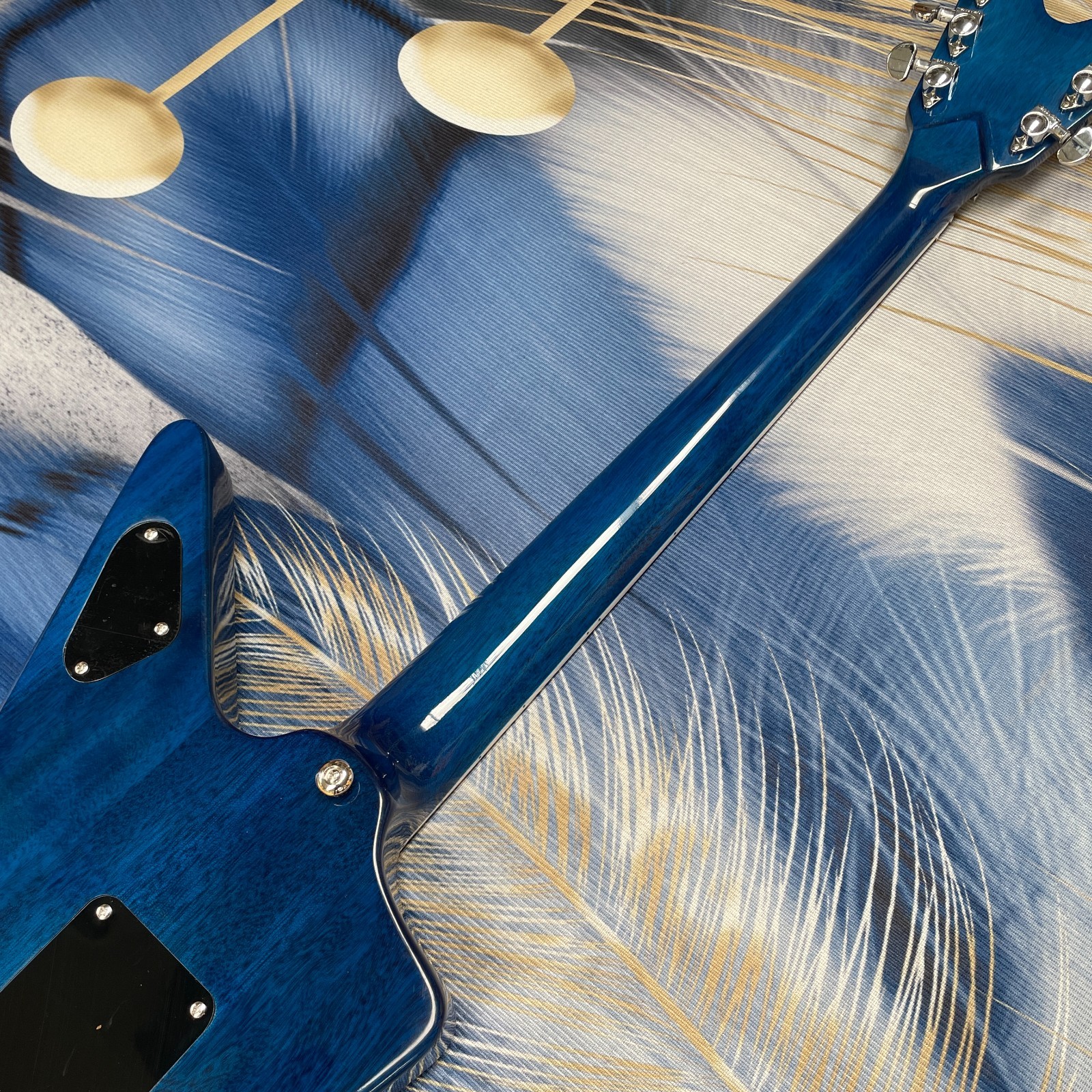 Custom DIME Washburn Dimebag Darrell Signature Model Electric Guitar New Blue