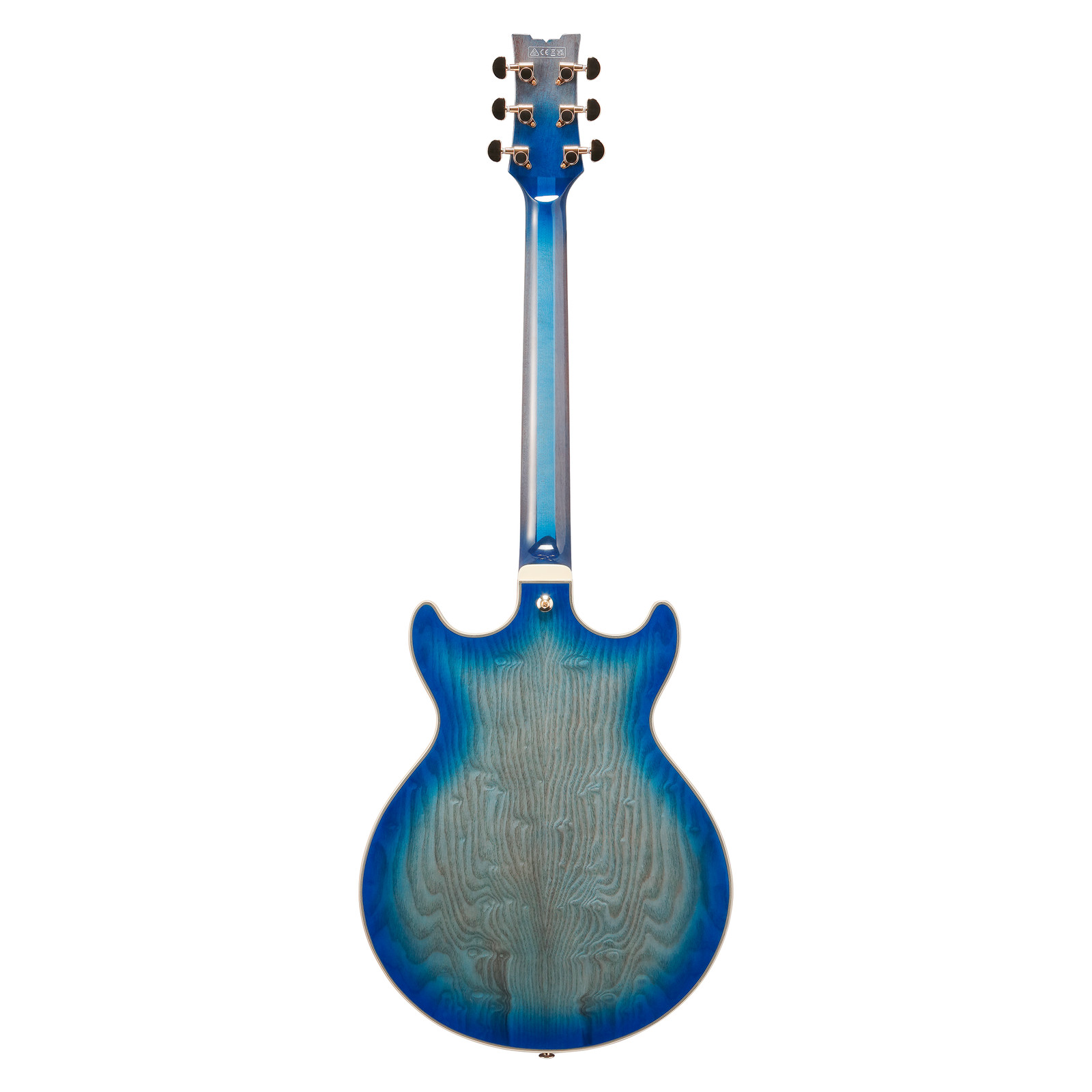 Used Ibanez AM93QA AM Artcore Expressionist Semi-Hollow Guitar – Jet Blue Burst