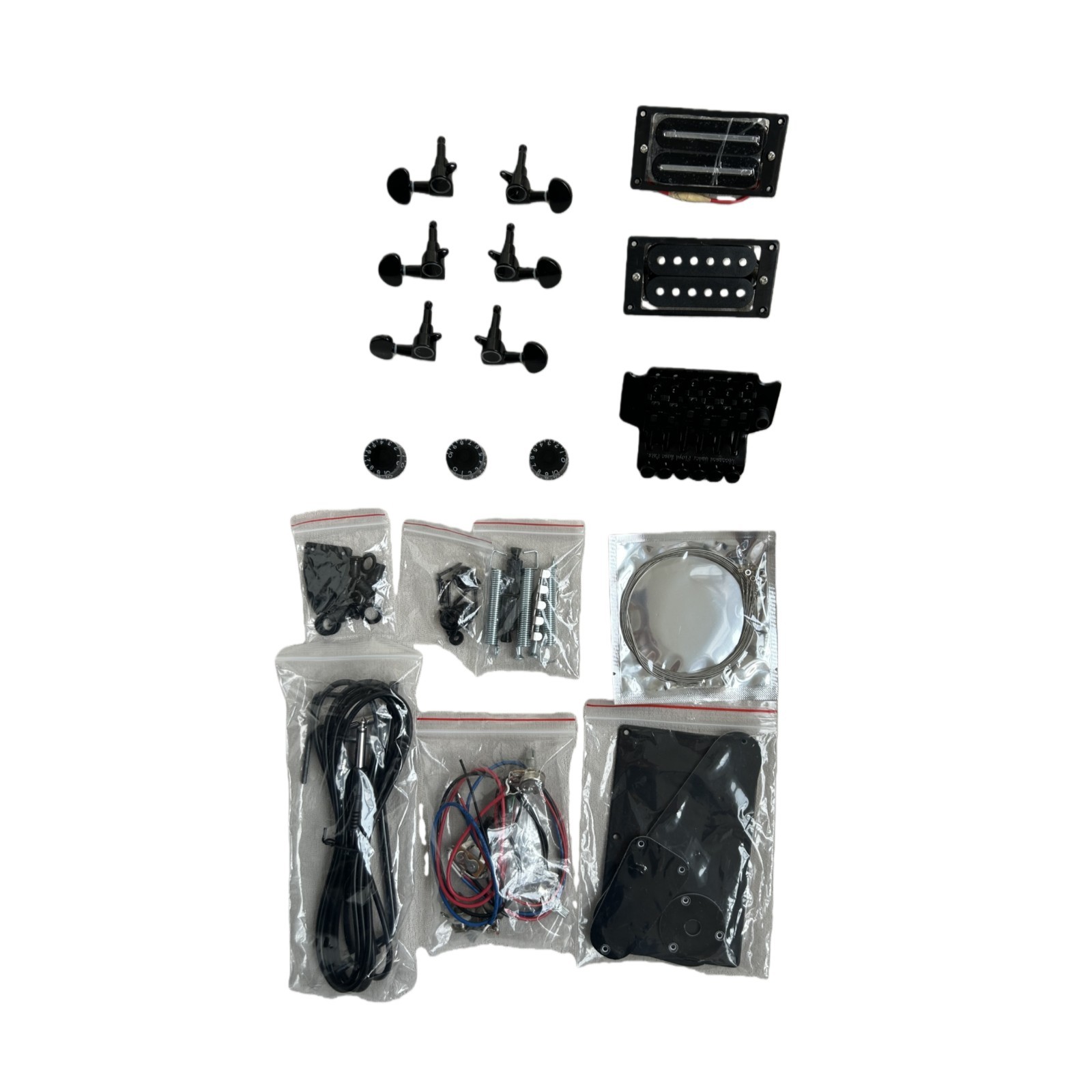 DIY Electric Guitar Kit Dimebag Stealth Style Mahogany Body Rosewood Fretboard