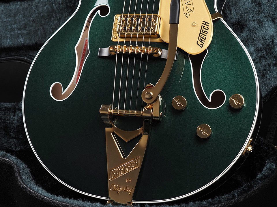 Gretsch Gretsch Nashville Hollow Body with String Thru Bigsby and Gold HW #GGaz9